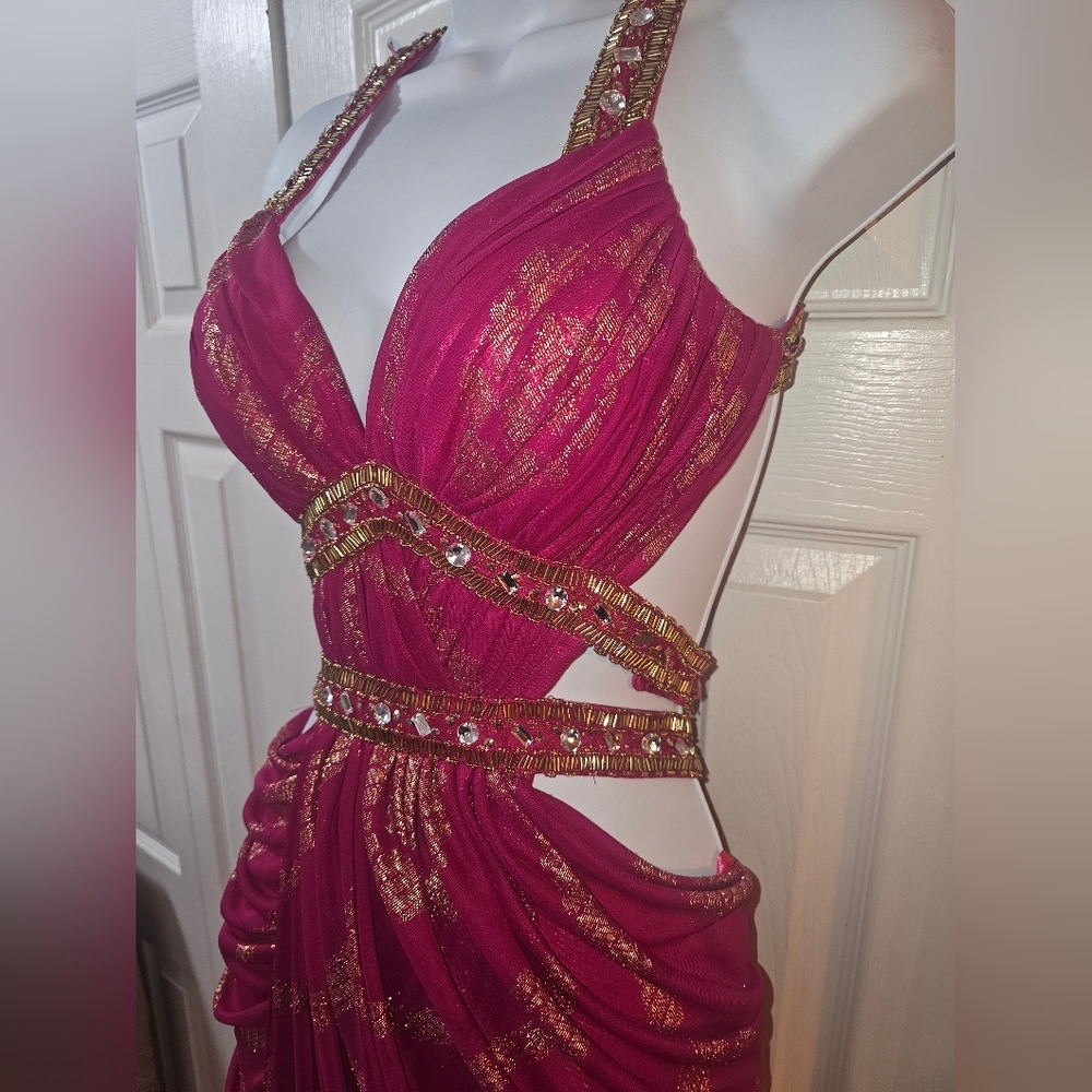 Bari Jay shimmer dress sz 0